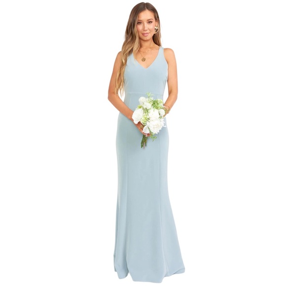 Show Me Your Mumu - Silver Sage - Morgan Dress + Bridal Cape - Picture 2 of 9